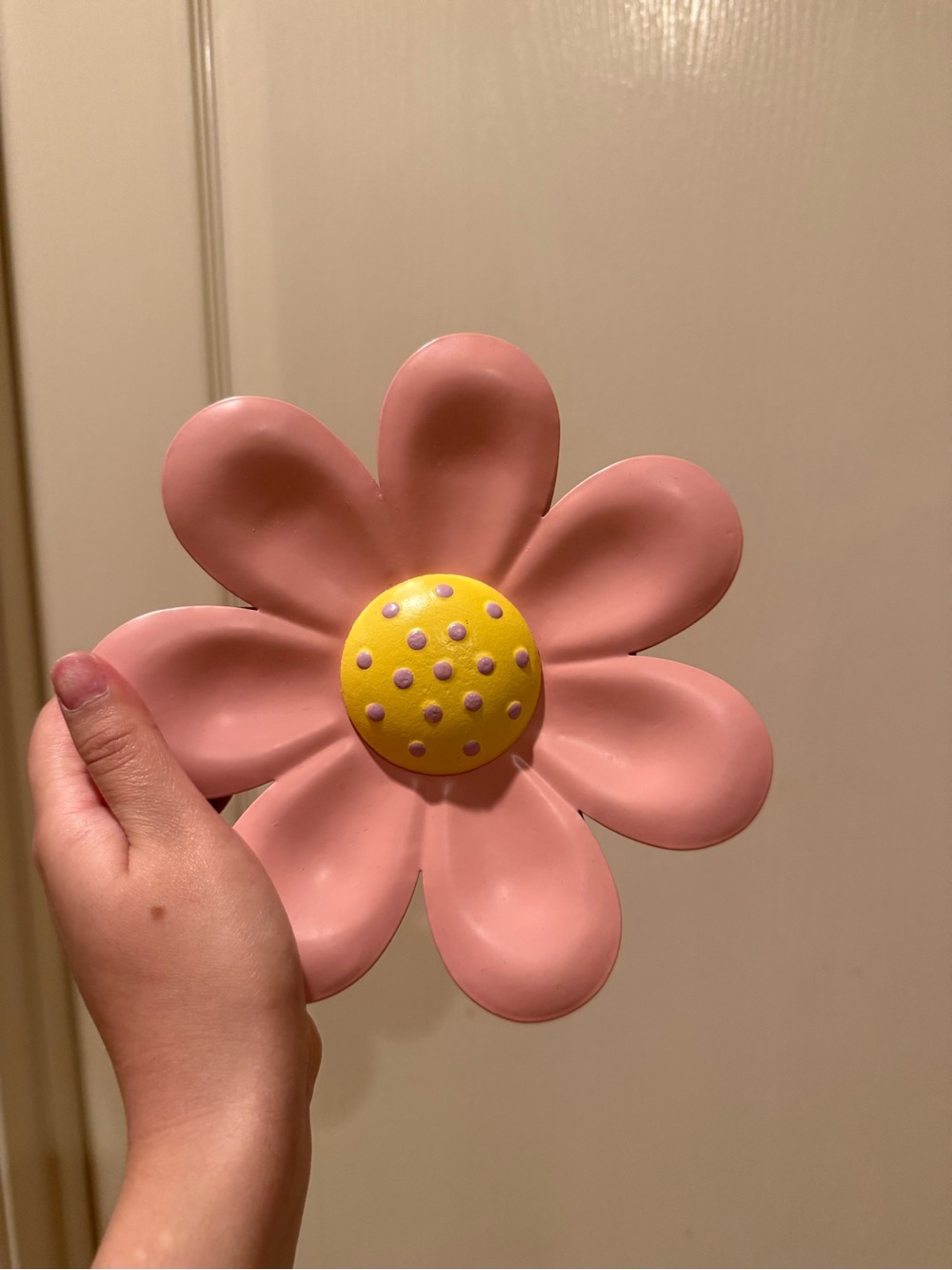 Home Interiors Yellow, Pink & Lavender Metal Flower Wall Decor - Picture 6 of 10